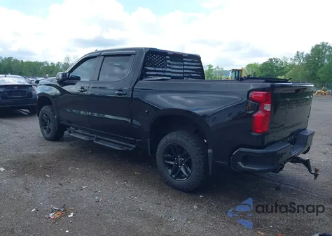 2021 Chevrolet Silverado 1500 4Wd Short Bed Lt Trail Boss from USA, damaged, VIN 1GCPYFED9MZ269122